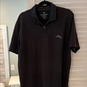 Tommy Bahama Black Polo Classic Shirt
